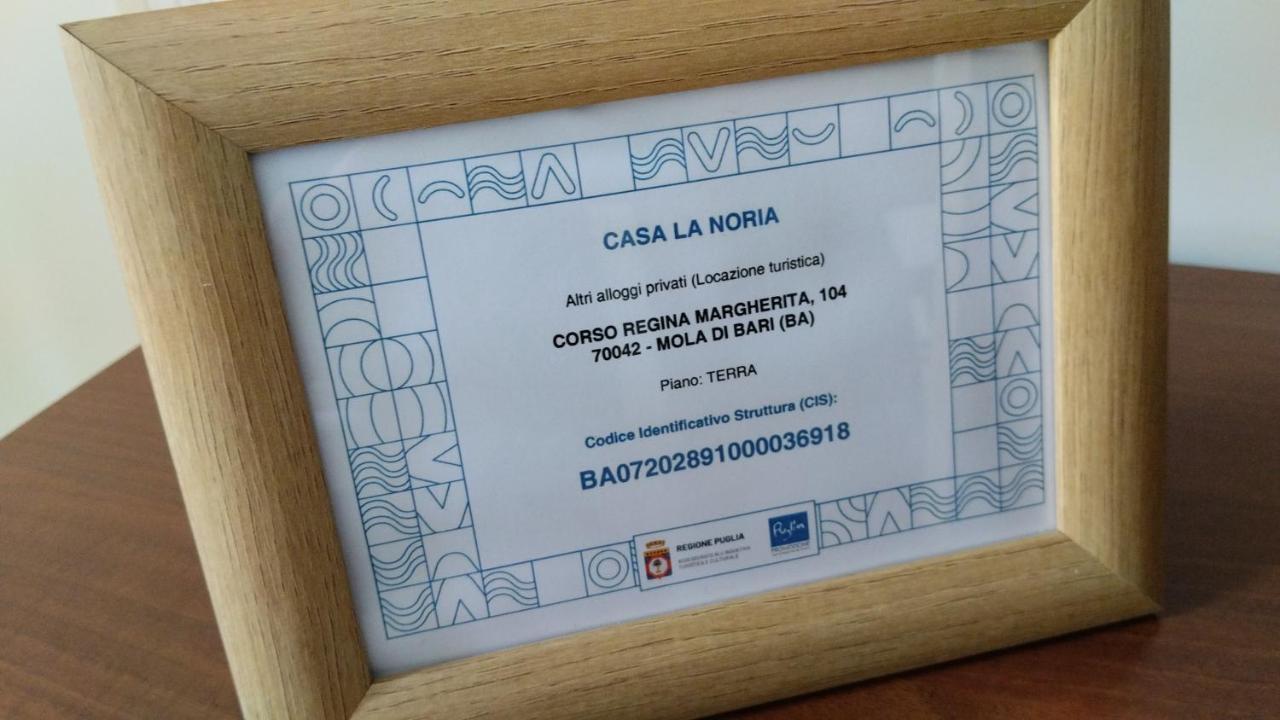 Vila Casa La Noria Mola di Bari Exteriér fotografie